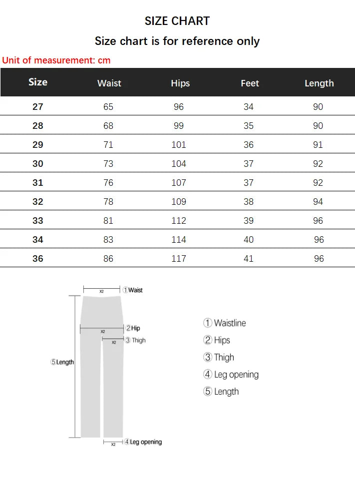 2024 Spring New Male Knee Ripped Jeans Men's Straight Slim Small Feet Denim Trousers Streetwear Stretch Casual Pants