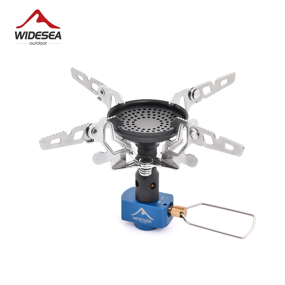 Widesea Camping Gas Burner Outdoor Stove 3300W Camping Equipment Portable Tourist  Survival Bushcraft Kitchen